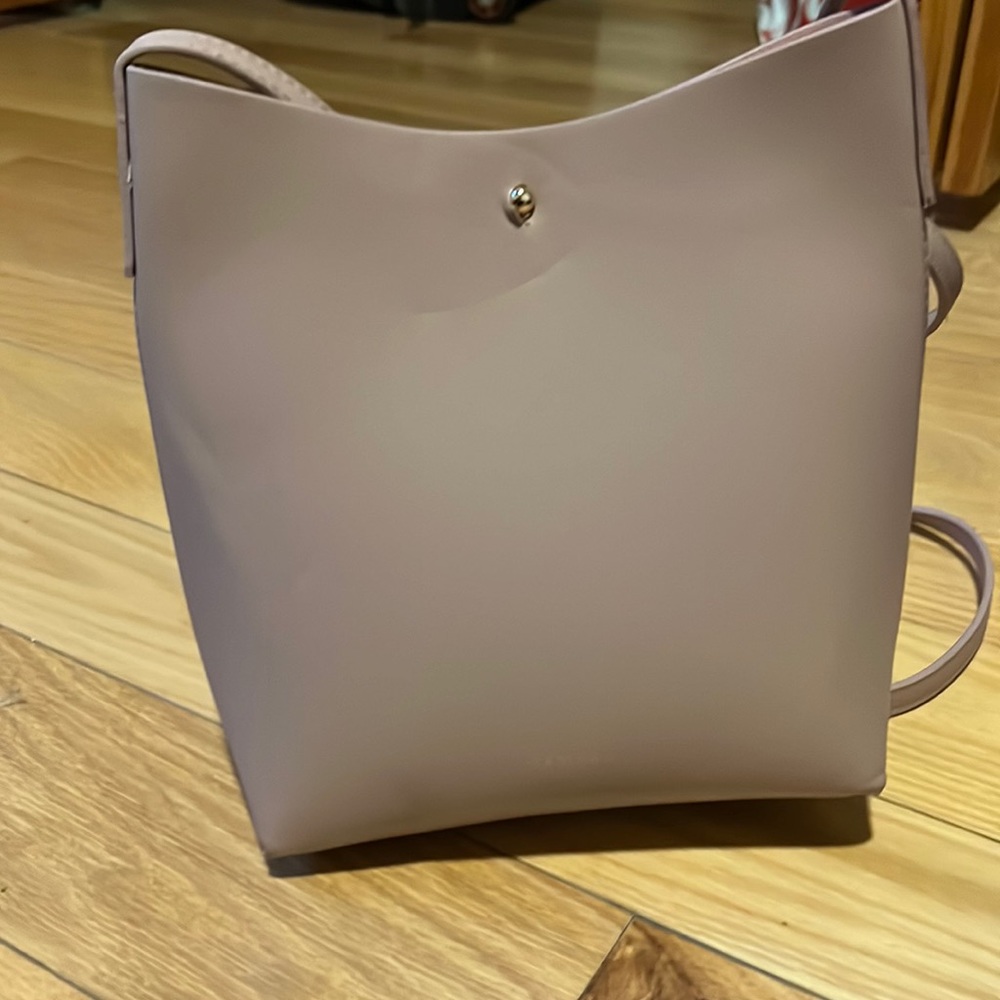 Samara Pink Bucket Cross Body Bag